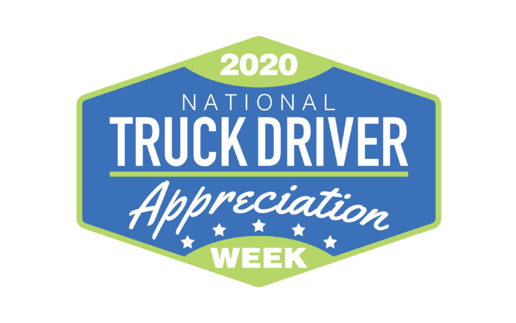 National Truck Driver Appreciation Week 2020